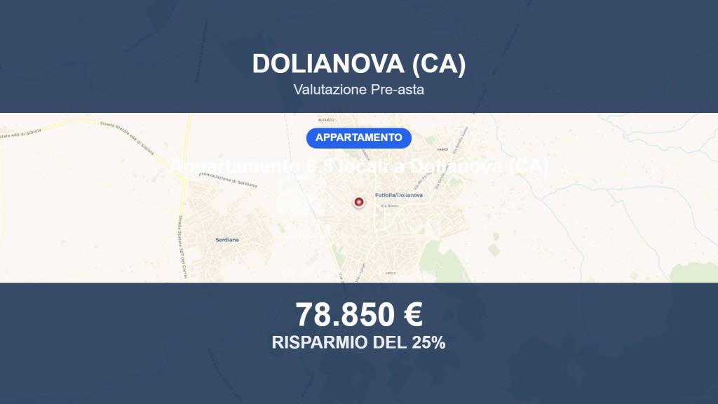 appartamento in vendita a Dolianova