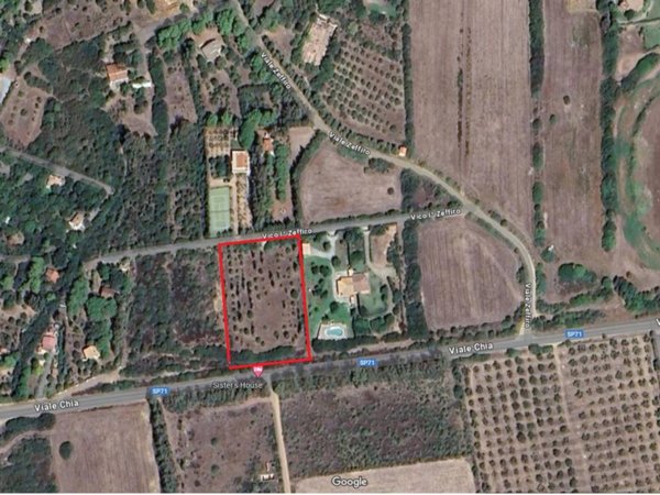 terreno edificabile in vendita a Domus de Maria in zona Chia