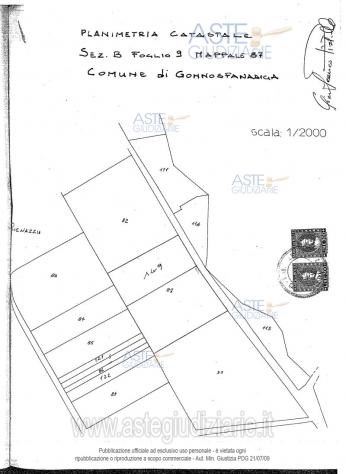 terreno agricolo in vendita a Gonnosfanadiga