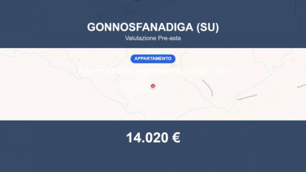 appartamento in vendita a Gonnosfanadiga