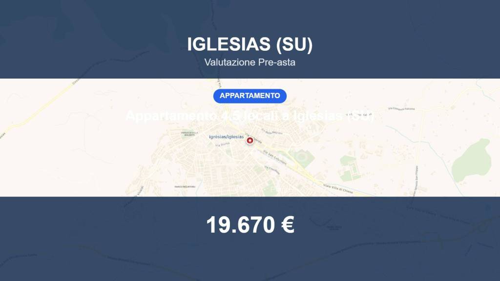 appartamento in vendita ad Iglesias