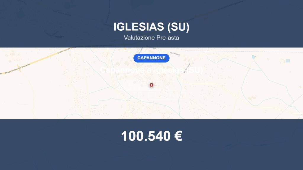 capannone in vendita ad Iglesias