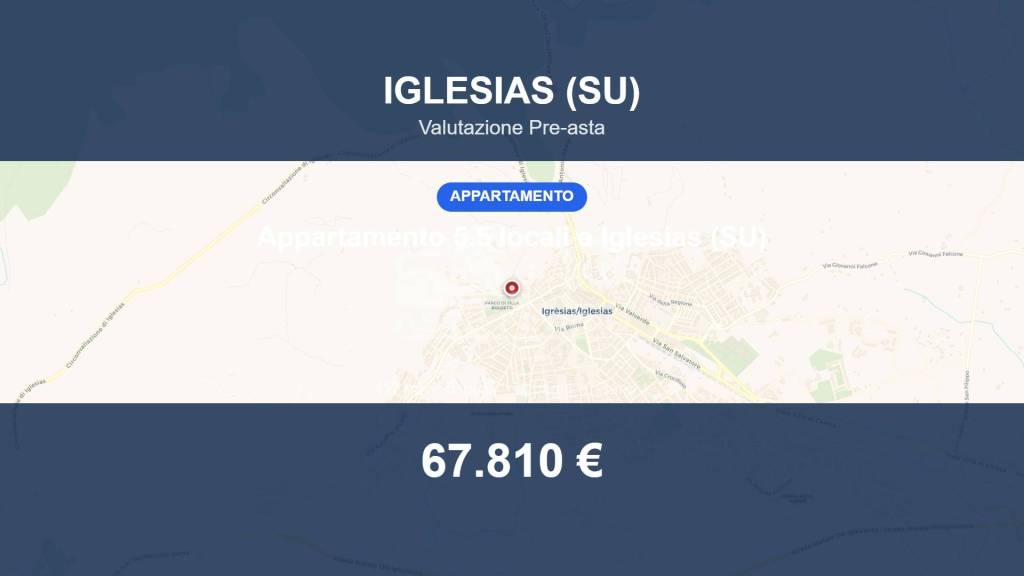 appartamento in vendita ad Iglesias