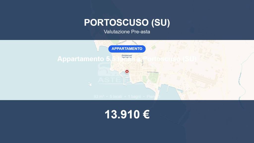 appartamento in vendita a Portoscuso in zona Portovesme