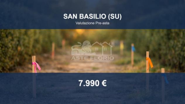terreno edificabile in vendita a San Basilio