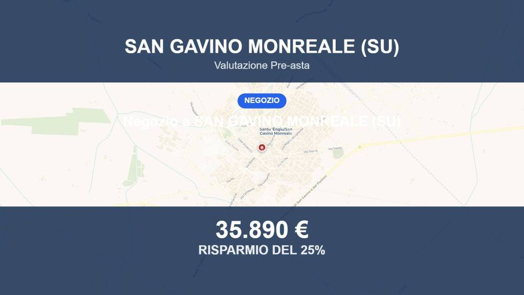 negozio in vendita a San Gavino Monreale