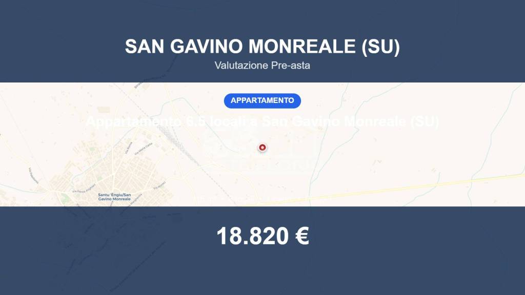 appartamento in vendita a San Gavino Monreale