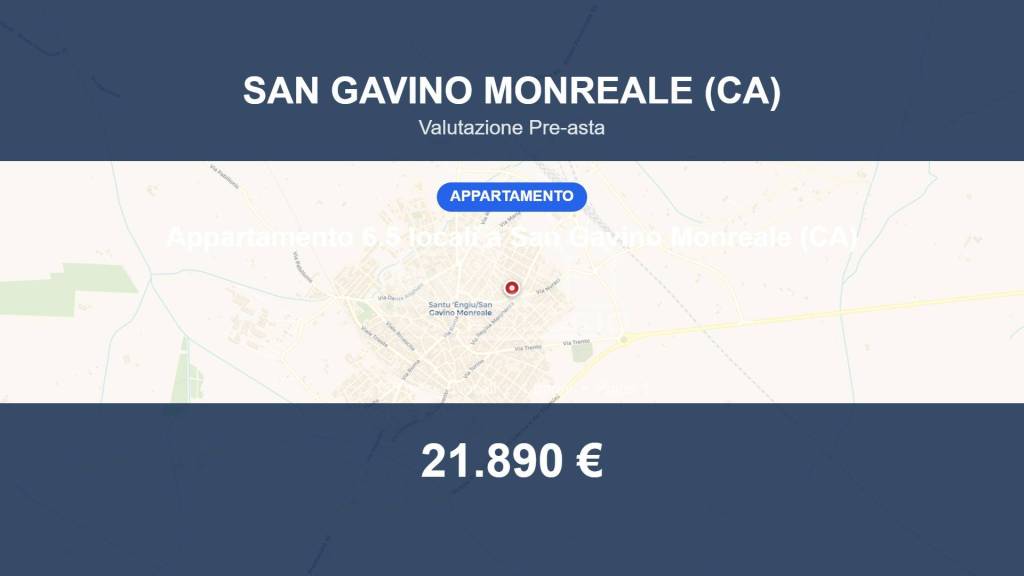appartamento in vendita a San Gavino Monreale