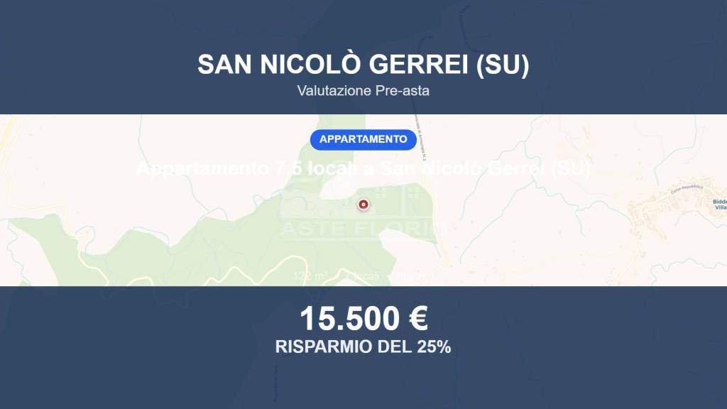 appartamento in vendita a San Nicolò Gerrei