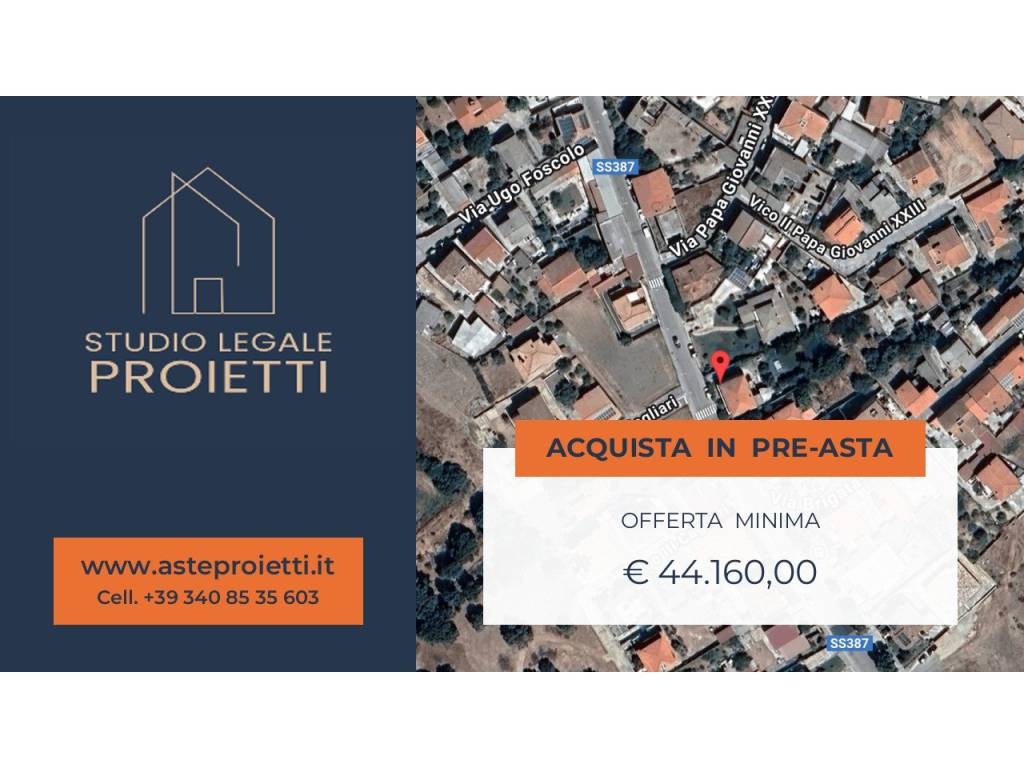 appartamento in vendita a Sant'Andrea Frius