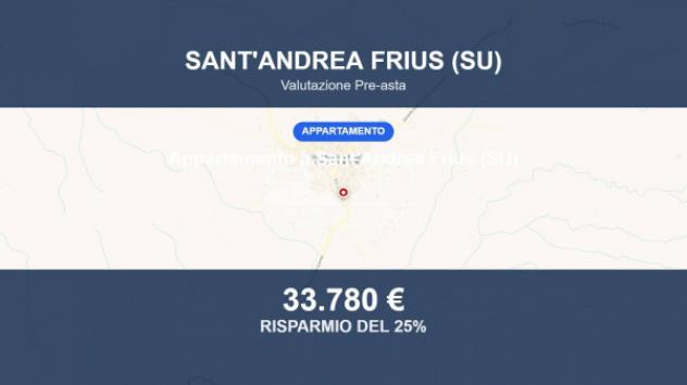 appartamento in vendita a Sant'Andrea Frius