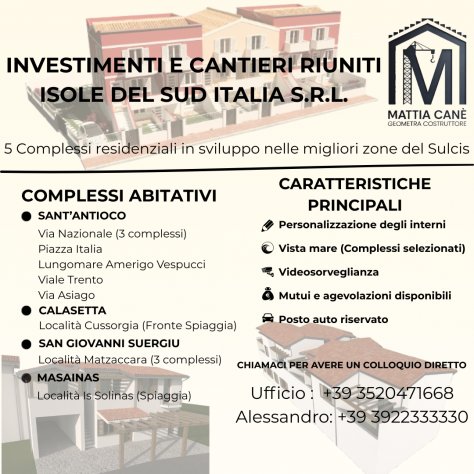 appartamento in vendita a Sant'Antioco