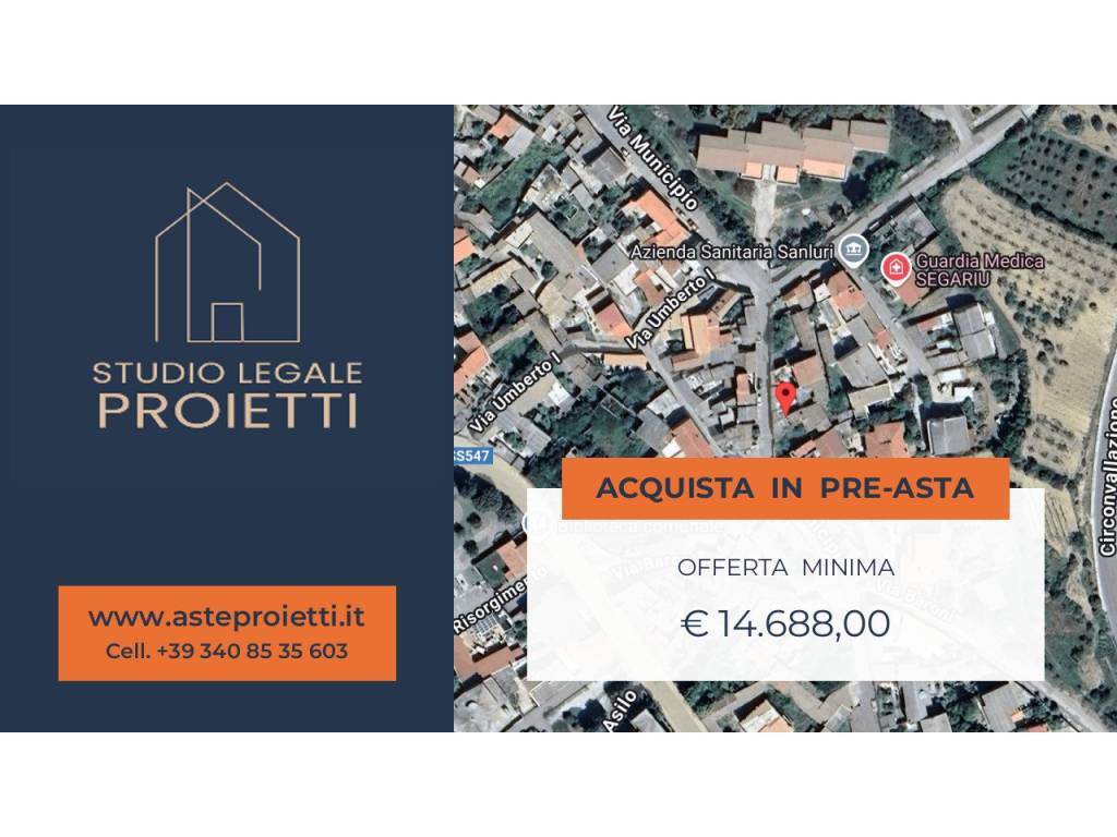 appartamento in vendita a Segariu