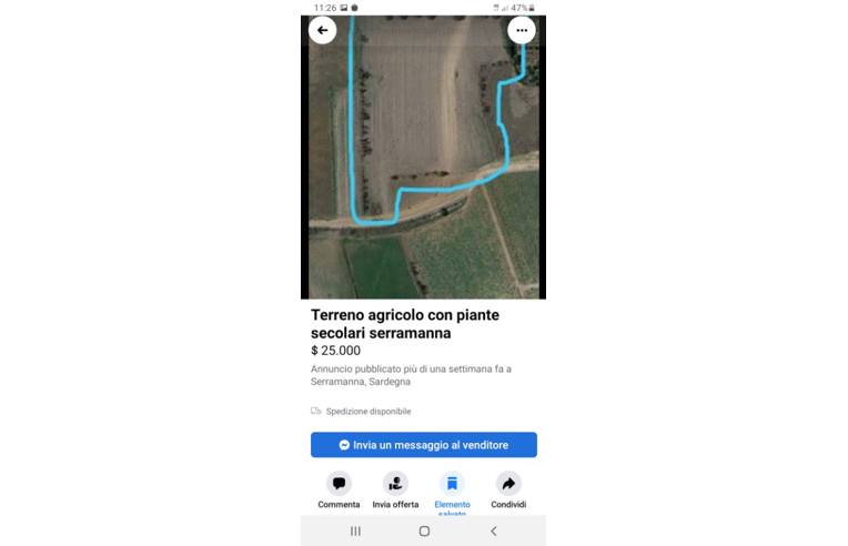 terreno agricolo in vendita a Serramanna