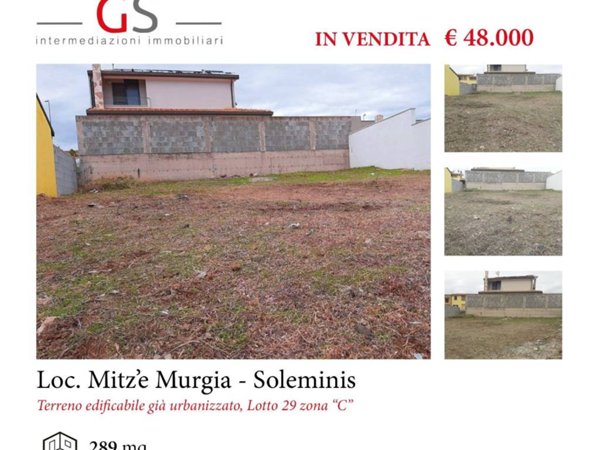 terreno edificabile in vendita a Soleminis
