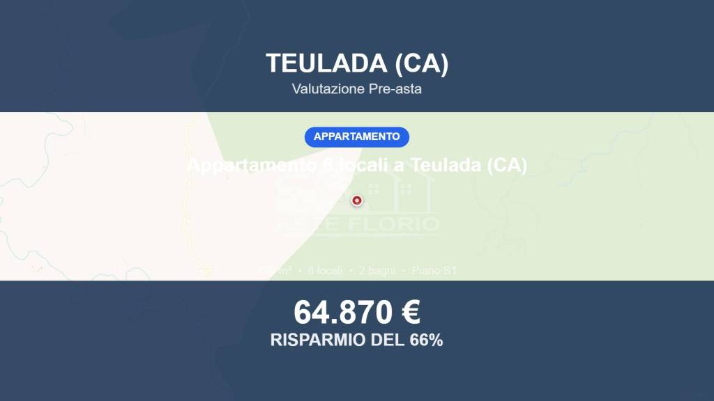 appartamento in vendita a Teulada