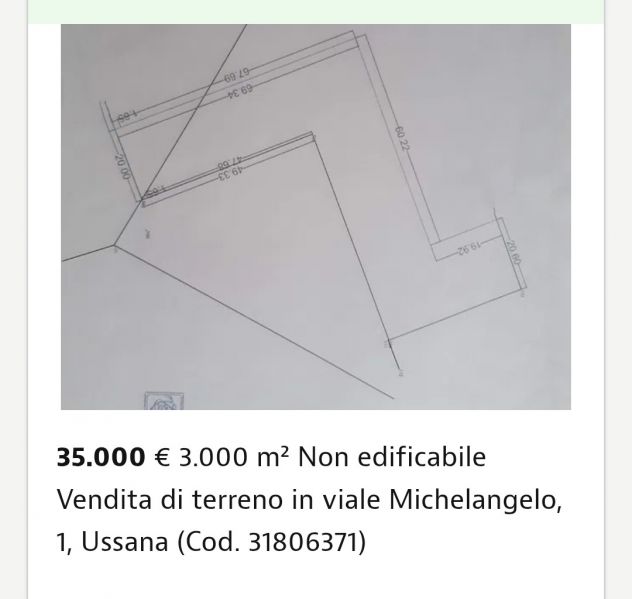 terreno agricolo in vendita ad Ussana