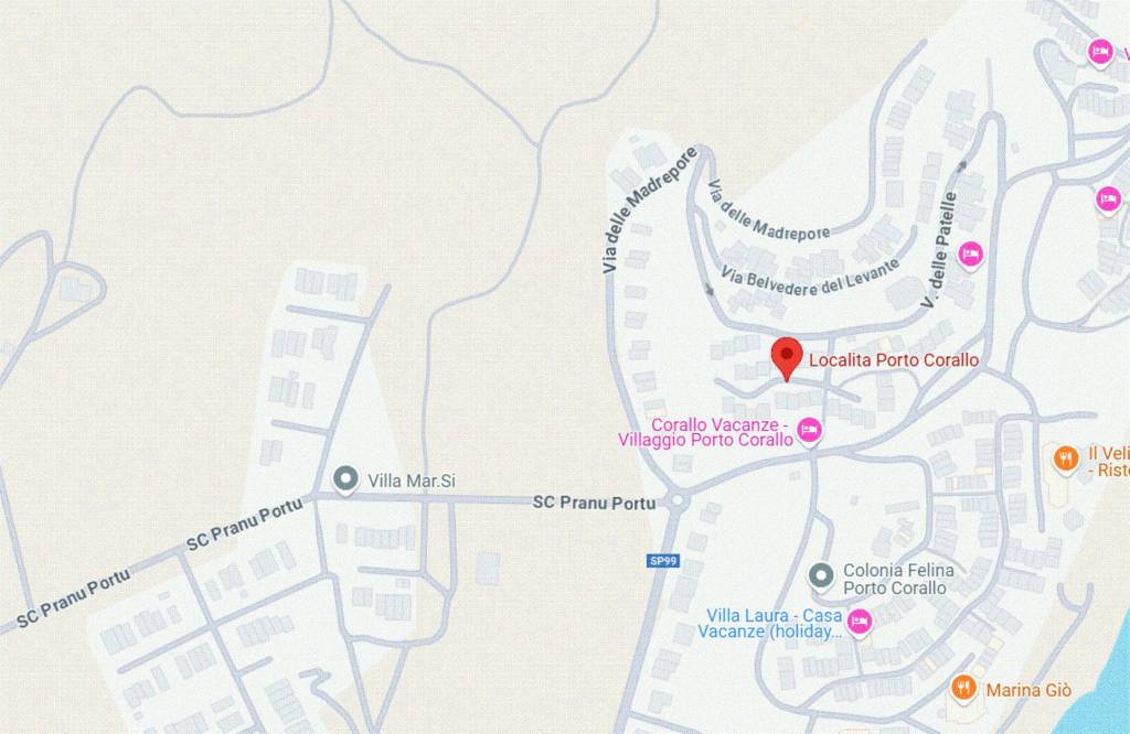 terreno edificabile in vendita a Villaputzu in zona Porto Corallo