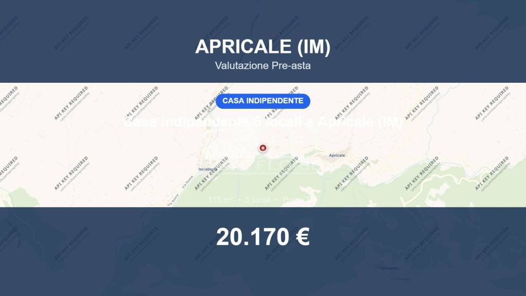 casa indipendente in vendita ad Apricale