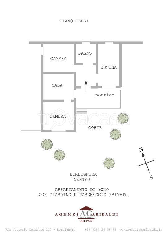 appartamento in vendita a Bordighera