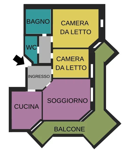 appartamento in vendita a Bordighera