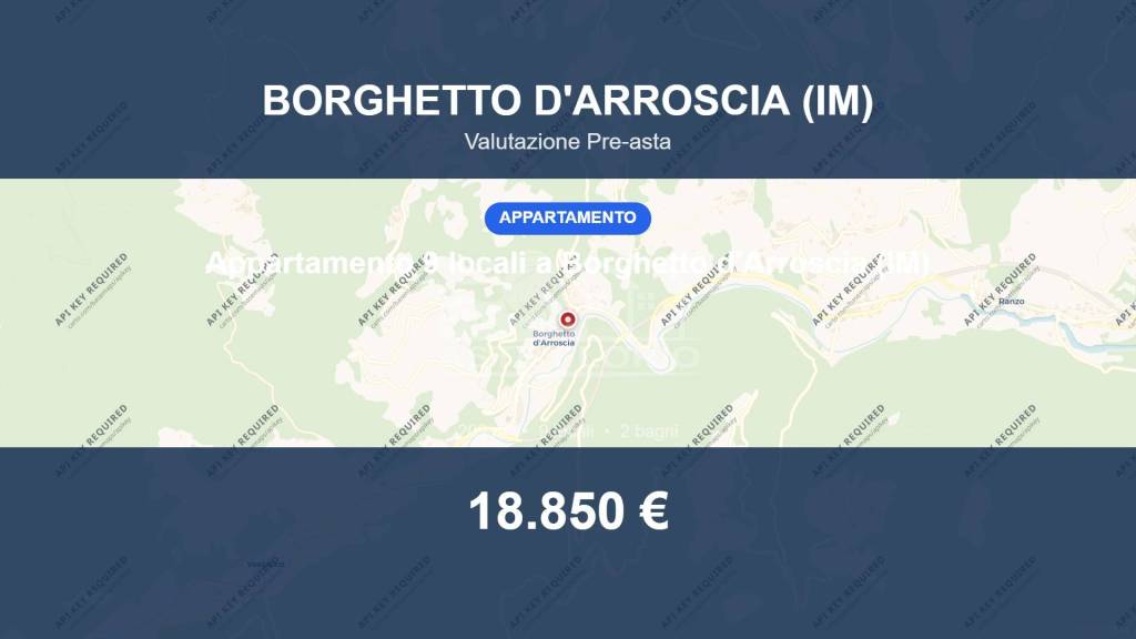 appartamento in vendita a Borghetto d'Arroscia in zona Leverone