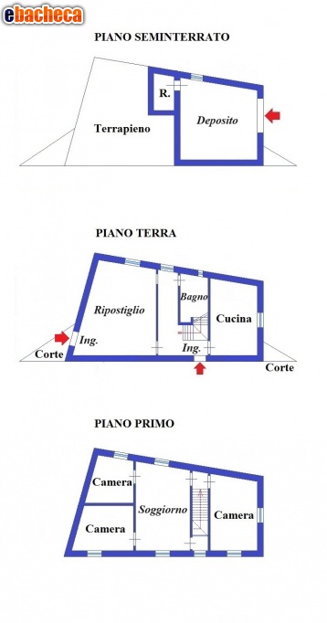 casa indipendente in vendita a Caravonica