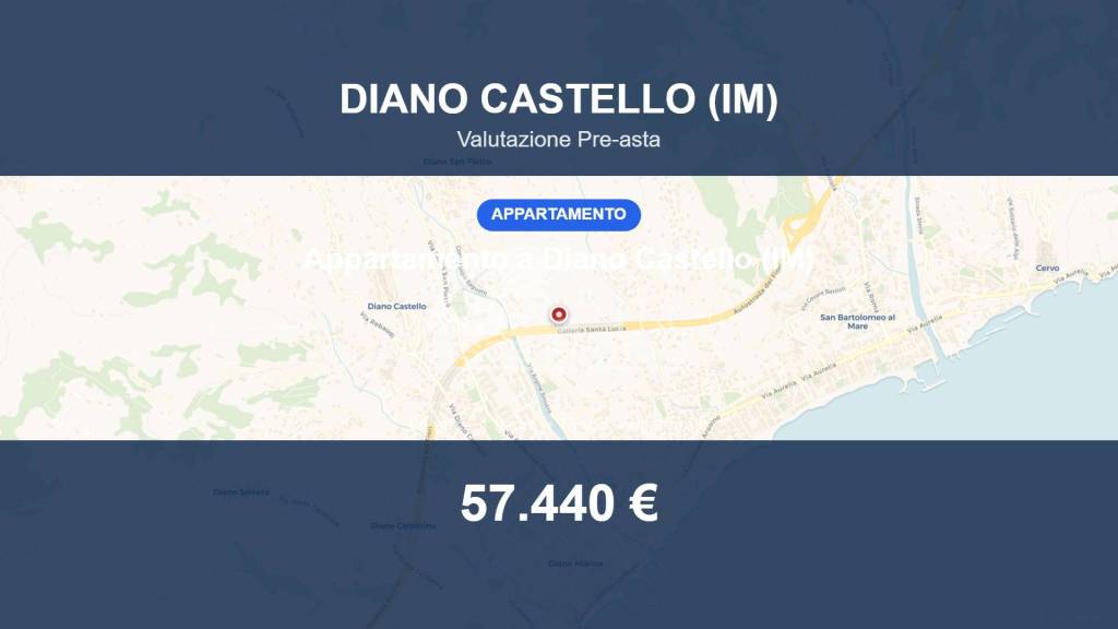 appartamento in vendita a Diano Castello