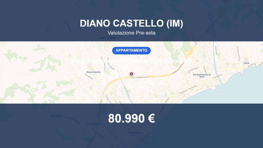appartamento in vendita a Diano Castello