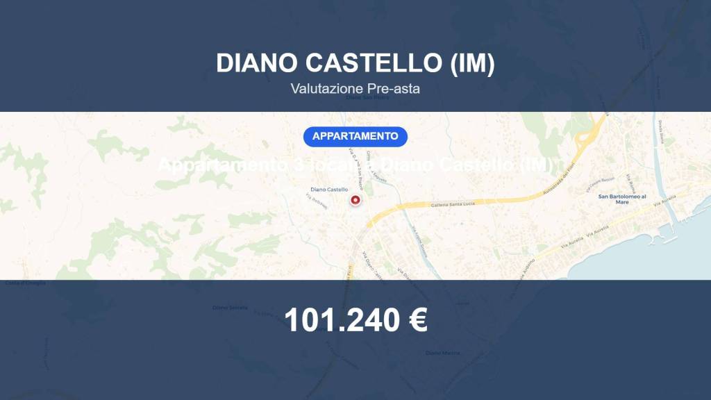appartamento in vendita a Diano Castello