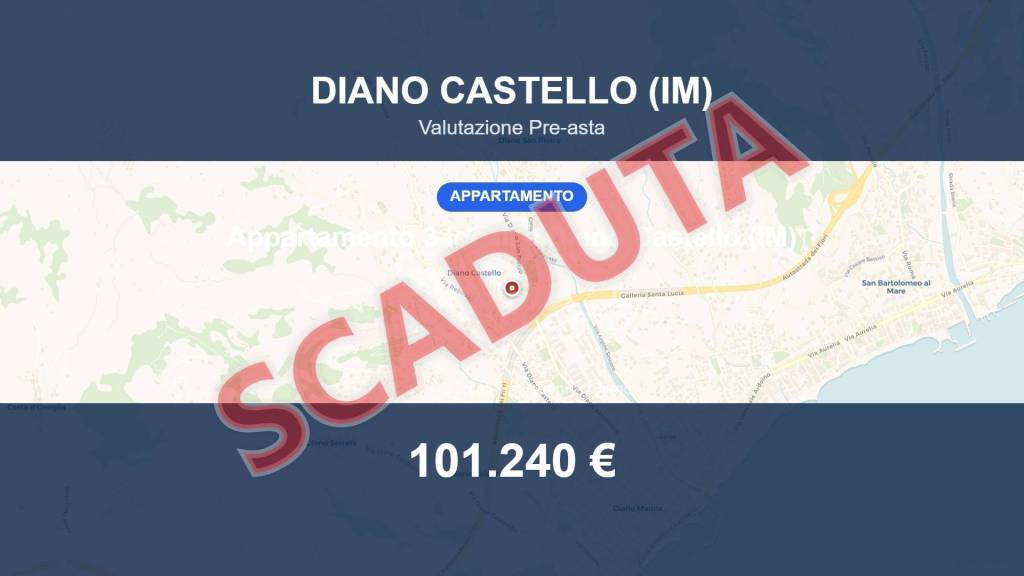 appartamento in vendita a Diano Castello