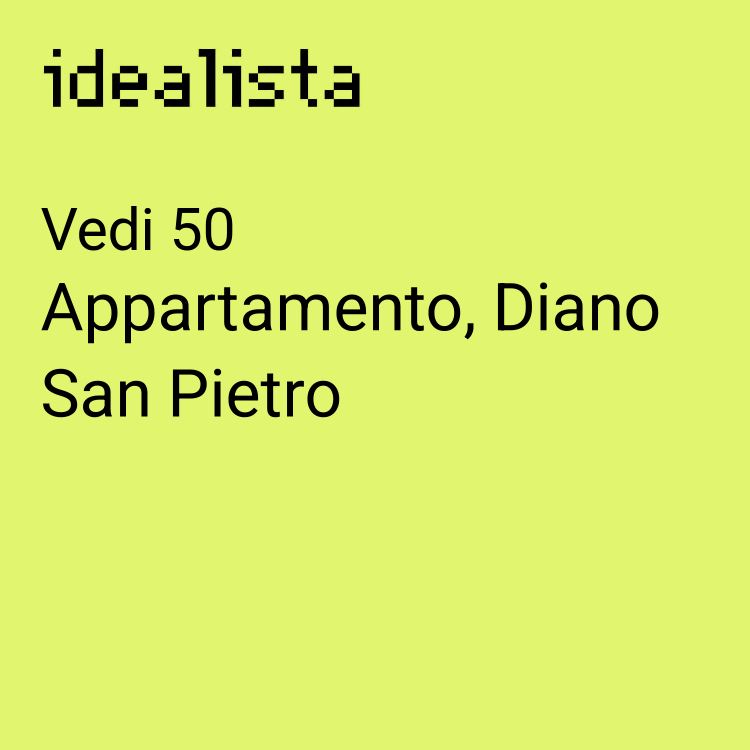 appartamento in vendita a Diano San Pietro