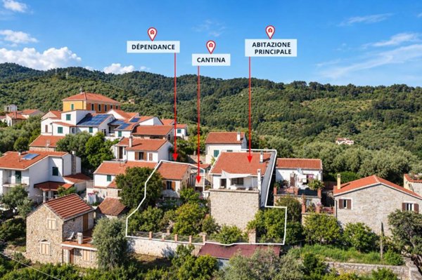 casa indipendente in vendita a Diano San Pietro in zona Roncagli