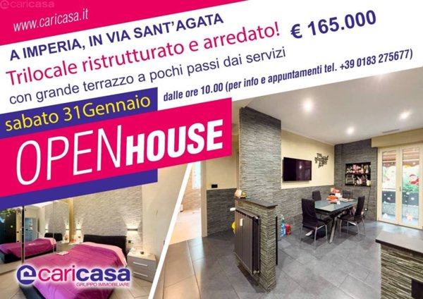 appartamento in vendita ad Imperia in zona Porto Maurizio