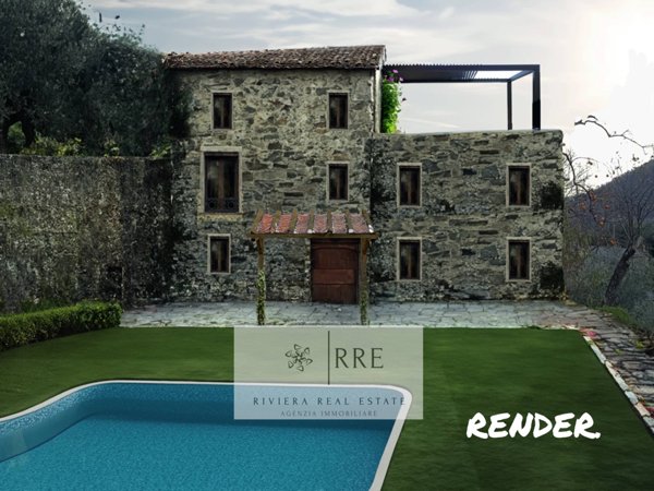casale in vendita a Pieve di Teco in zona Acquetico