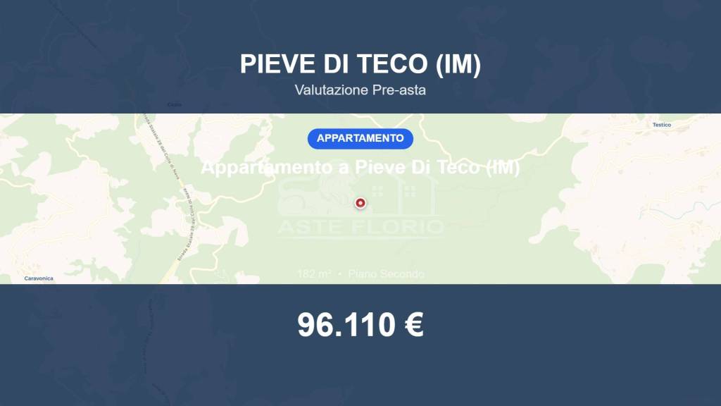 appartamento in vendita a Pieve di Teco
