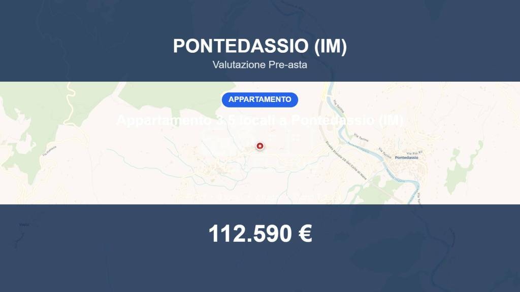 appartamento in vendita a Pontedassio in zona Villa Viani