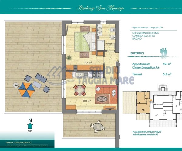 appartamento in vendita a Riva Ligure