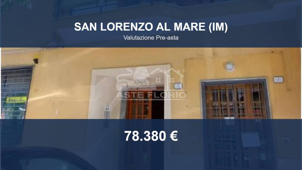 appartamento in vendita a San Lorenzo al Mare
