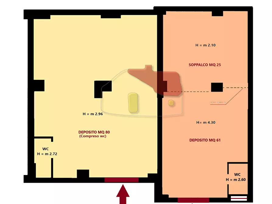 locale di sgombero in vendita a Sanremo