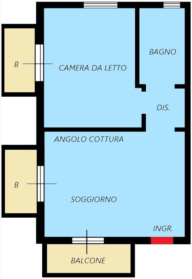 appartamento in vendita a Sanremo in zona Poggio