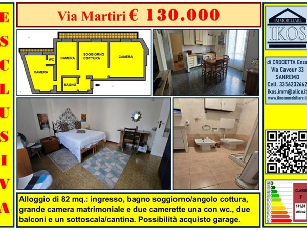 appartamento in vendita a Sanremo