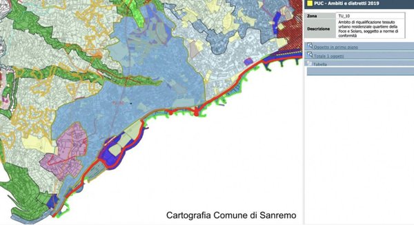 terreno edificabile in vendita a Sanremo