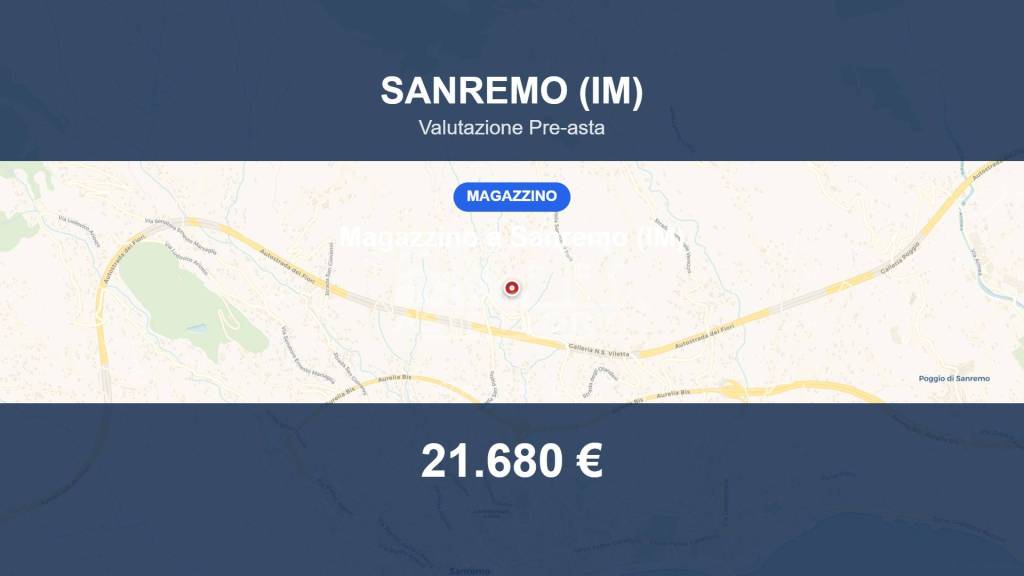 locale commerciale in vendita a Sanremo