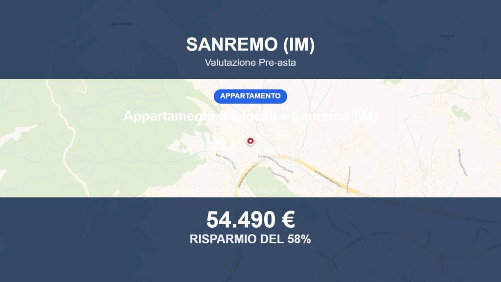 appartamento in vendita a Sanremo