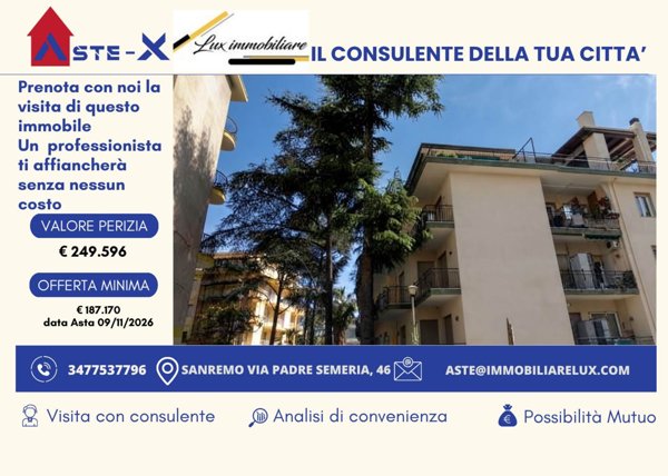 appartamento in vendita a Sanremo