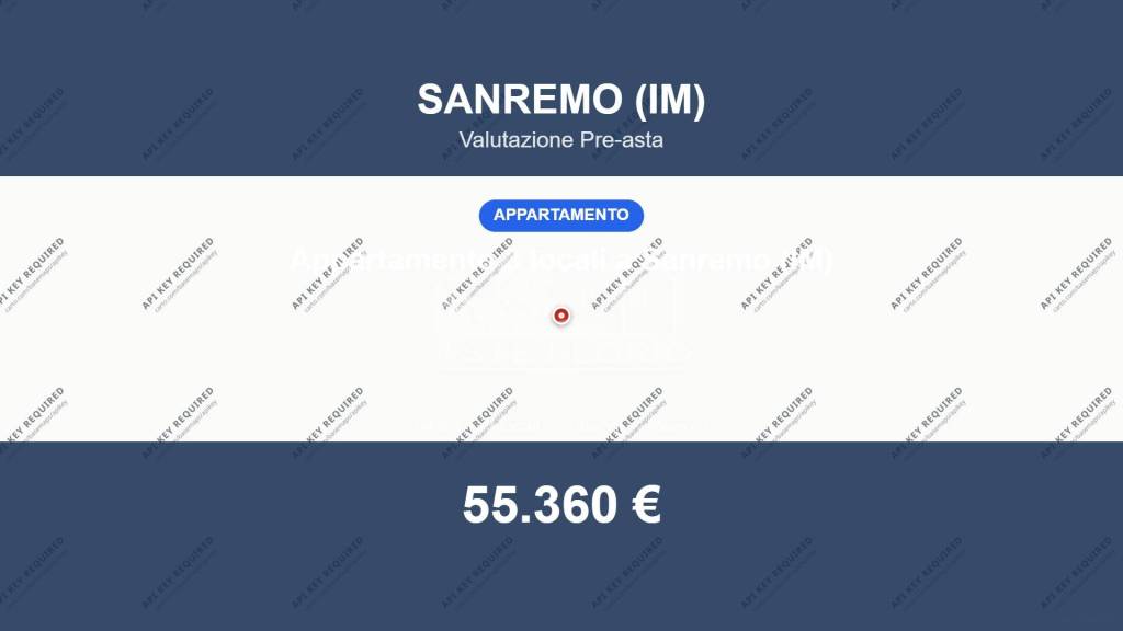 appartamento in vendita a Sanremo
