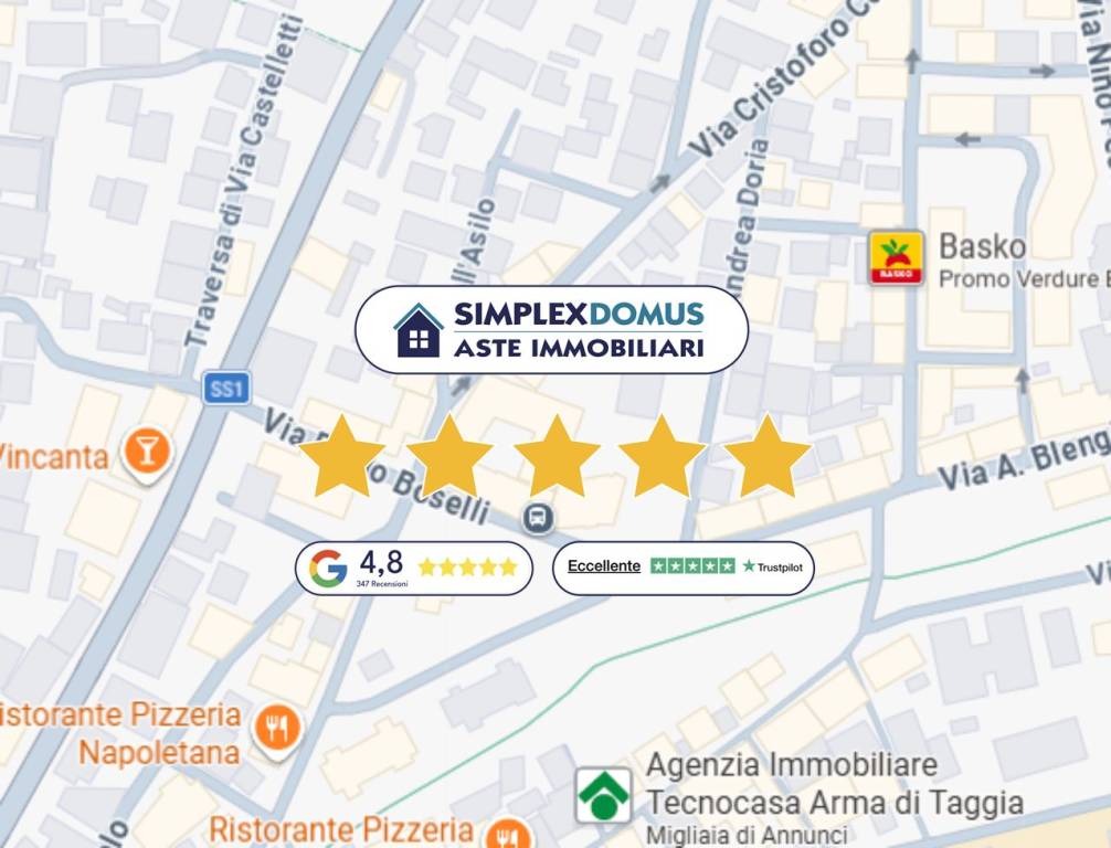 appartamento in vendita a Taggia