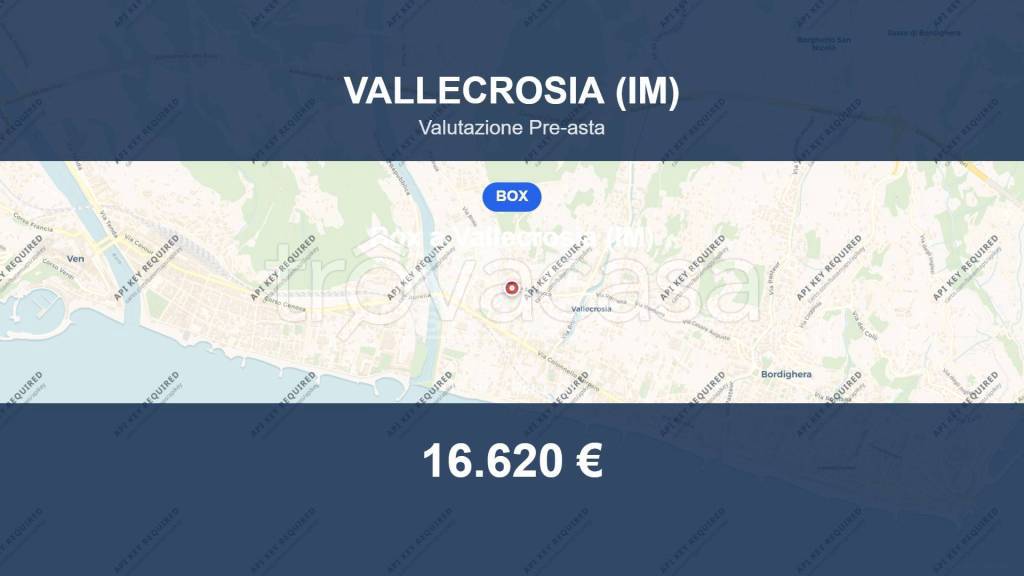 box auto in vendita a Vallecrosia