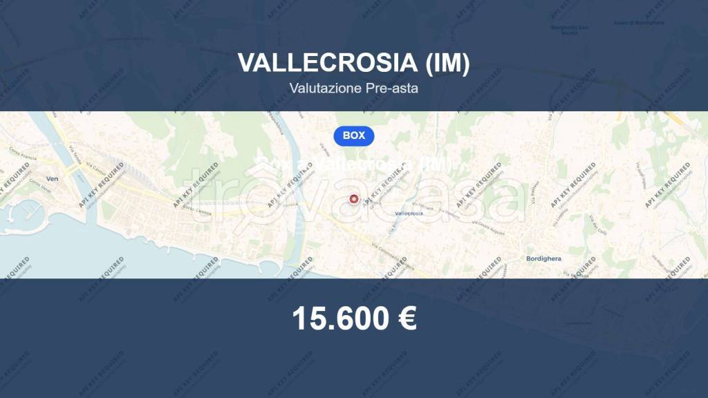 box auto in vendita a Vallecrosia